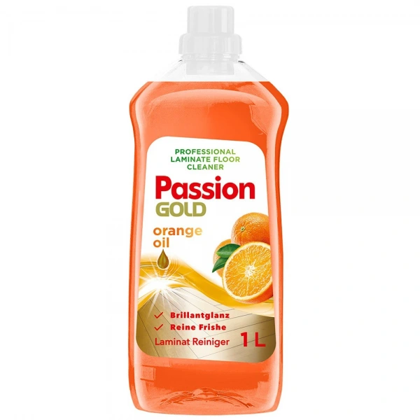 PASSION GOLD Płyn do paneli podłogowych Olejek pomarańczowy 1 L