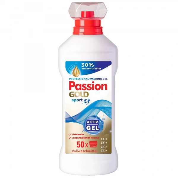 PASSION GOLD Professional Żel do prania Sport 2 L