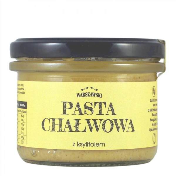 Pasta chałwowa bezglutenowa 200 g - warszawski
