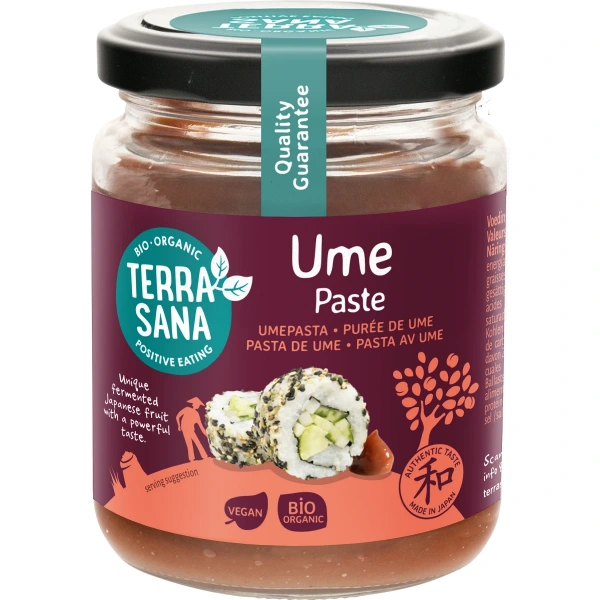 Pasta ume (z moreli japońskich) bio 250 g - terrasana