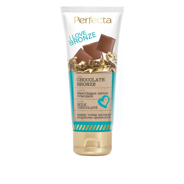 PERFECTA I Love Bronze Nawilżające serum brązujące Milk Chocolate 200 ml