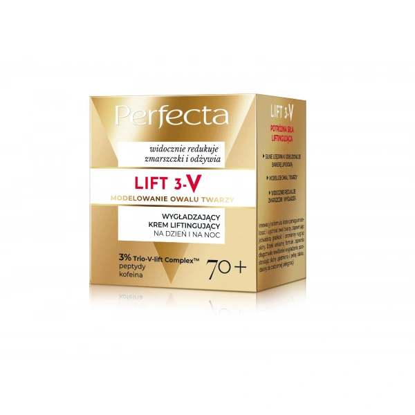 PERFECTA Lift 3-V 70+ Wygładzający krem liftingujący na dzień i na noc 50 ml
