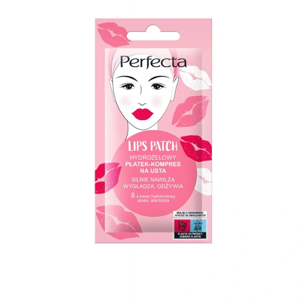PERFECTA Lips Patch Hydrożelowy płatek - kompres na usta