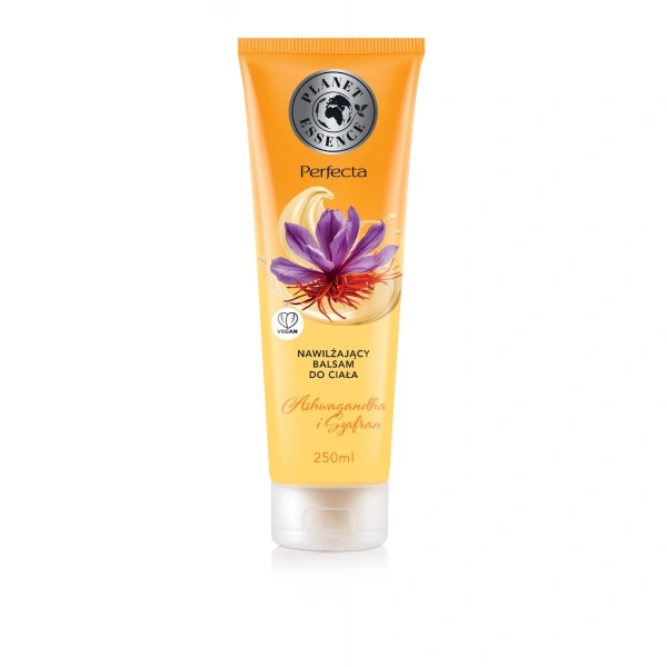 PERFECTA Planet Essence Balsam do ciała nawilżający Ashwagandha i Szafran 250 ml