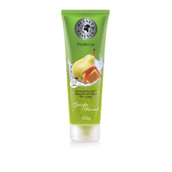 PERFECTA Planet Essence Wygładzający peeling myjący Gruszka i Karmel 250 g