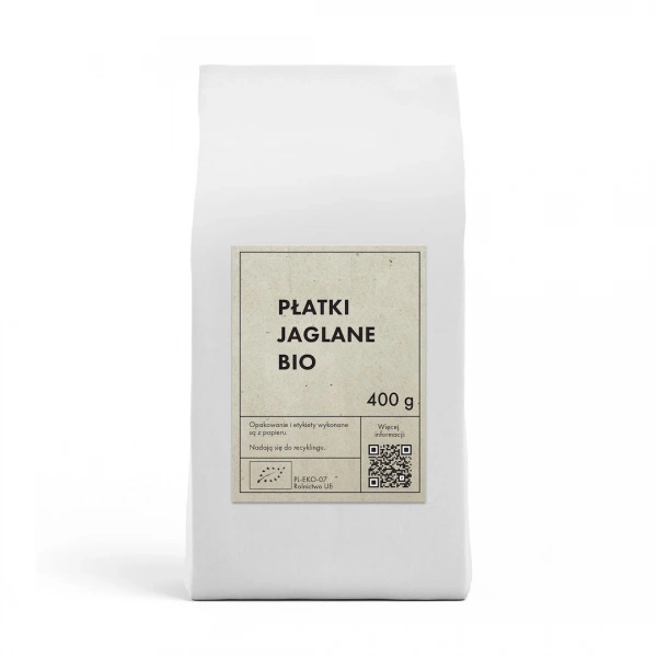 Płatki jaglane bio 400 g - the planet