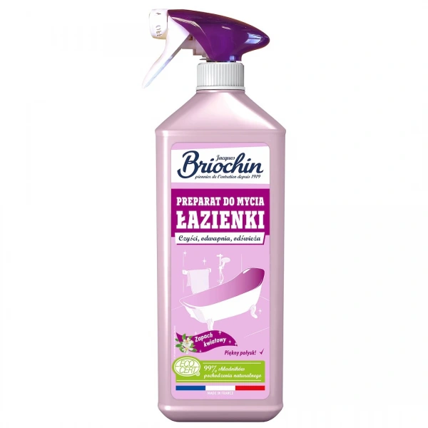 Płyn do czyszczenia łazienki kwiatowy w sprayu eco 750 ml - briochin