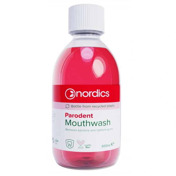 Płyn do płukania jamy ustnej parodent 300 ml - nordics