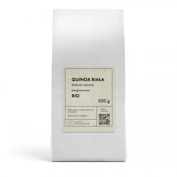 Quinoa biała (komosa ryżowa) bezglutenowa bio 500 g - the planet
