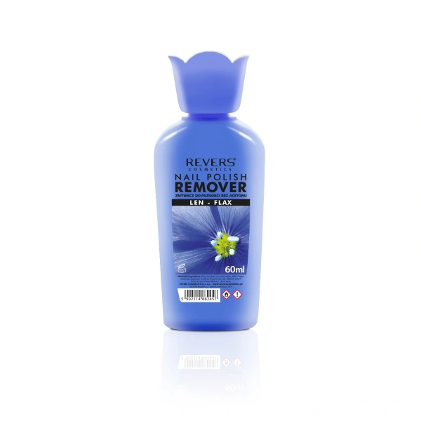 REVERS Zmywacz do paznokci bez acetonu - Len 60ml