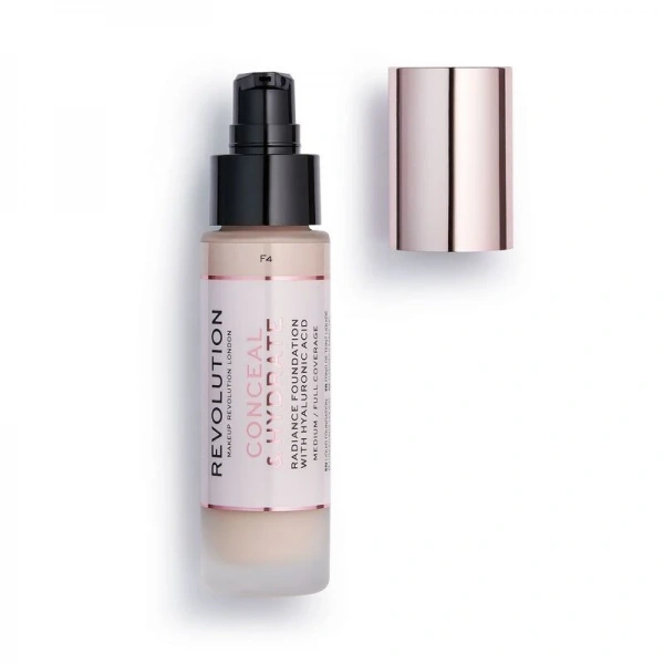 REVOLUTION Conceal & Hydrate Foundation F4 podkład do twarzy