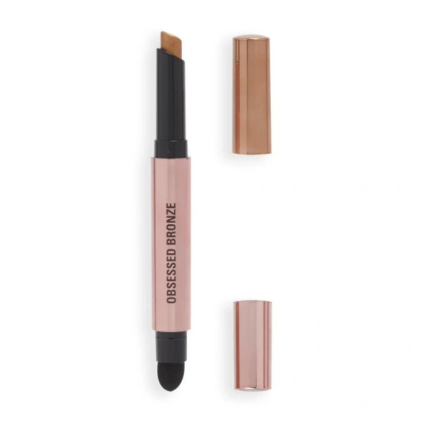 REVOLUTION Lustre Wand Eyeshadow Stick Cień do powiek w sztyfcie Obsessed Bronz