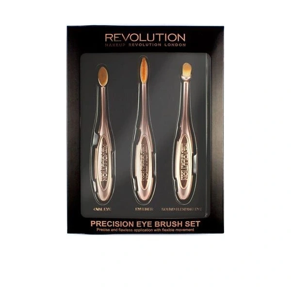 REVOLUTION Precision Eye Set Zestaw szczotek do makijażu oczu