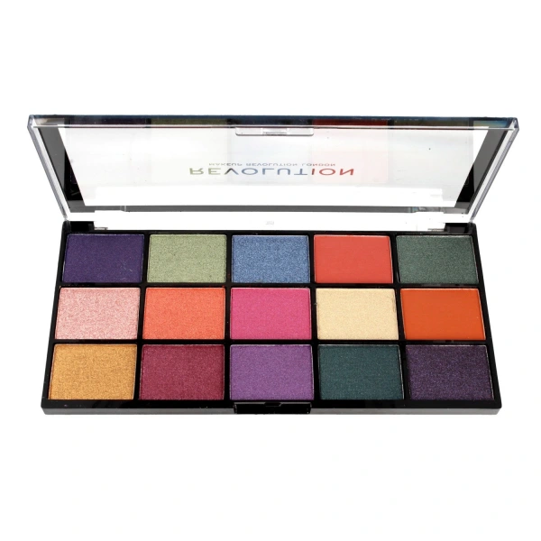 REVOLUTION  Reloaded Passion for Colour Paleta 15 cieni do powiek