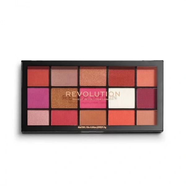 REVOLUTION Reloaded Red Alert  Paleta 15 cieni do powiek