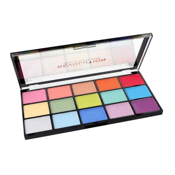 REVOLUTION  Reloaded Sugar Pie Paleta 15 cieni do powiek