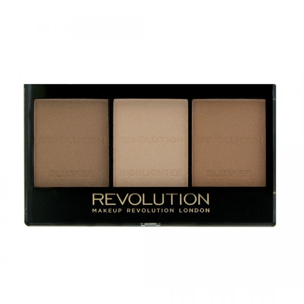 REVOLUTION Ultra Sculp & Contour Kit Light-Medium C04 Zestaw do korygowania twarzy 11g