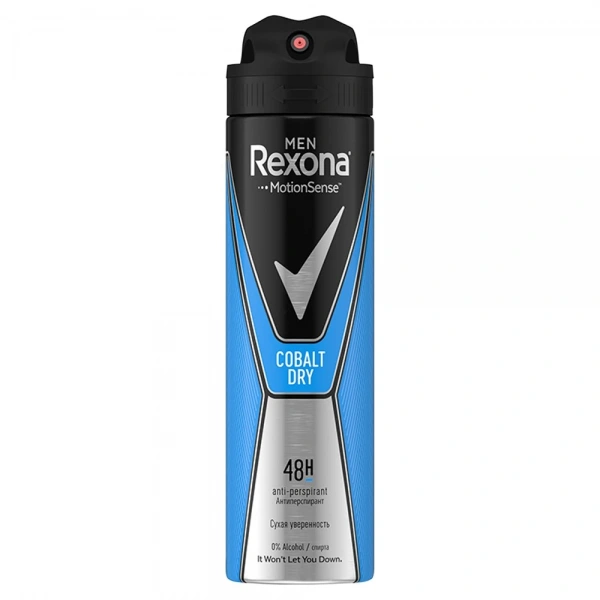 REXONA Men Antyperspirant w sprayu Cobalt Dry 150 ml