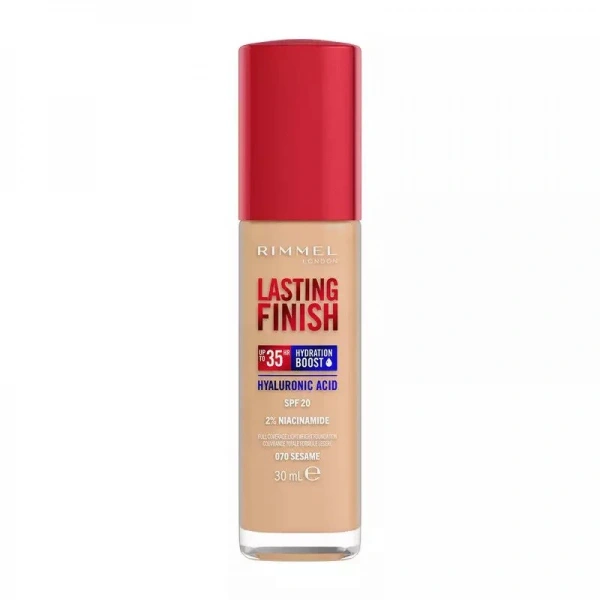 RIMMEL Lasting Finish 35H Podkład kryjący do twarzy 070 Sesame 30 ml