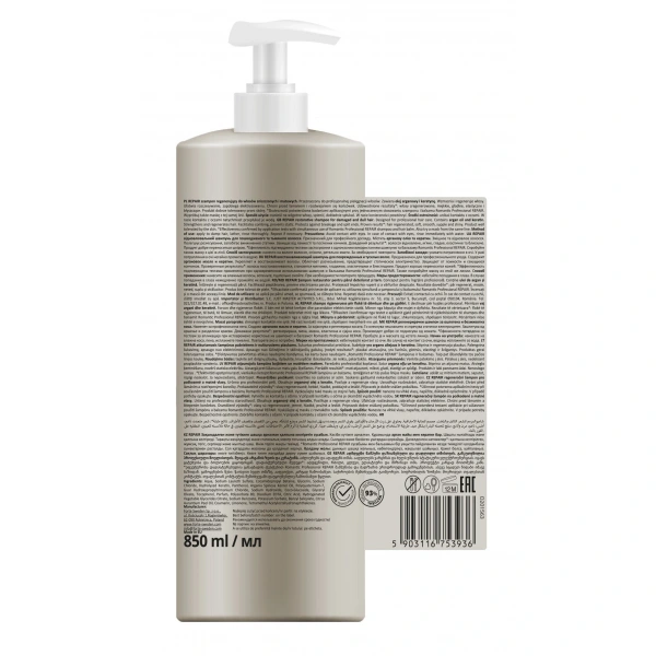 ROMANTIC Szampon do włosów Repair 850 ml