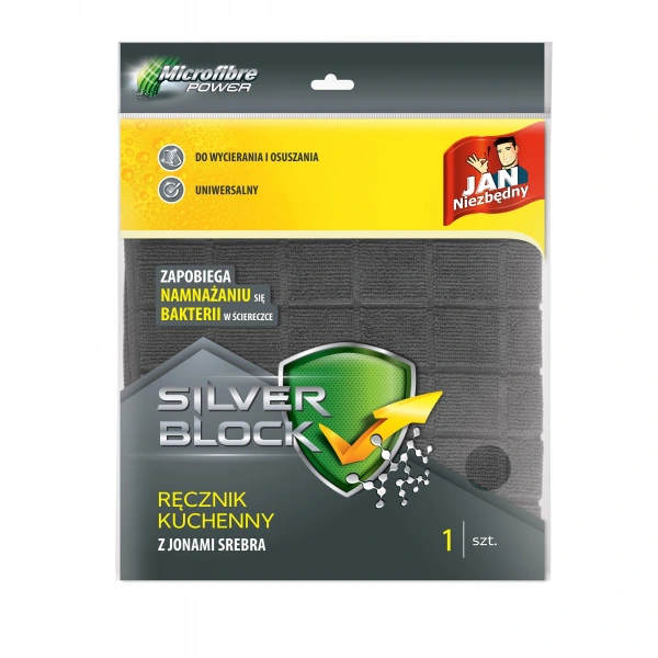 Sarantis Jan Niezbędny Silver Block Ręcznik kuchenny z jonami srebra  1szt
