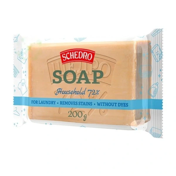 SCHEDRO Mydło szare 72% (folia) 200 g