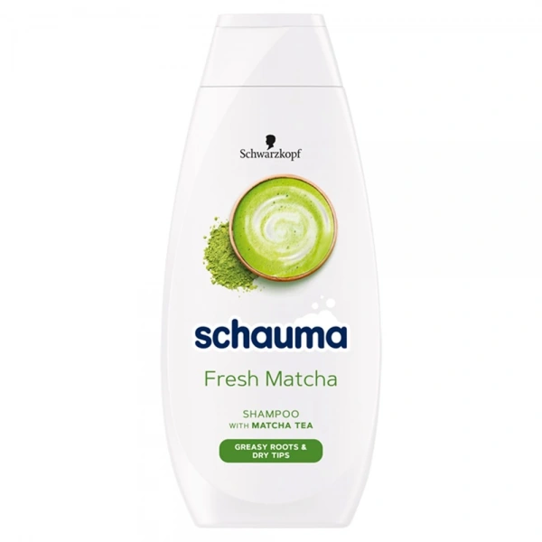 Schwarzkopf Schauma Fresh Matcha Szampon do włosów przetłuszczających się i suchych 400ml