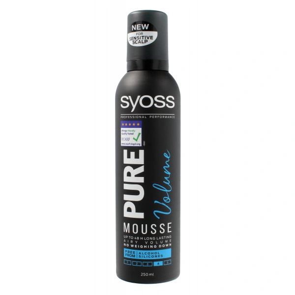 Schwarzkopf Syoss Pure Volume Pianka do włosów  250ml