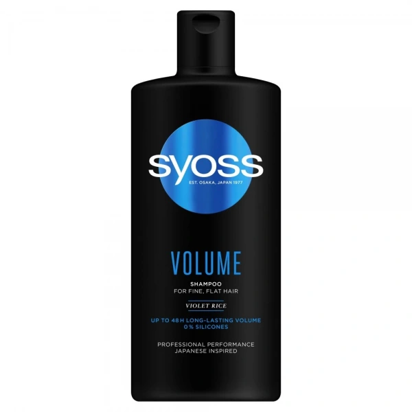 Schwarzkopf  Syoss Volume Szampon nadający objętość do włosów cienkich i delikatnych  440ml