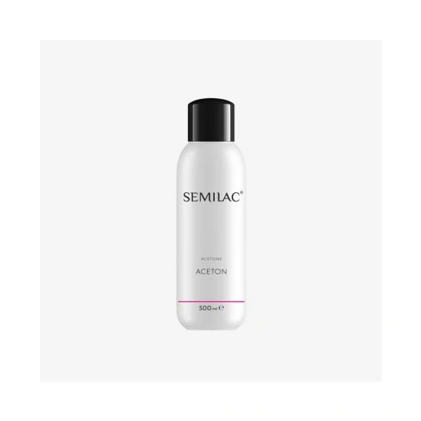 SEMILAC Acetone Zmywacz do lakieru hybrydowego (aceton) 500 ml