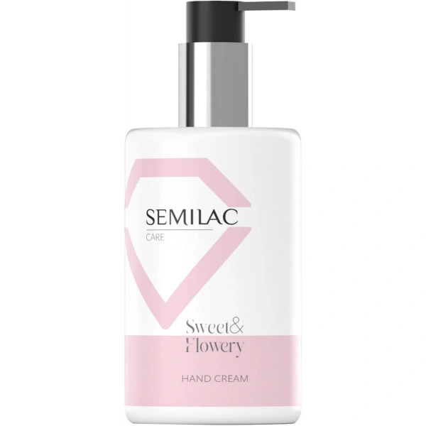 SEMILAC Care Sweet & Flowery Krem do rąk i paznokci 250 ml