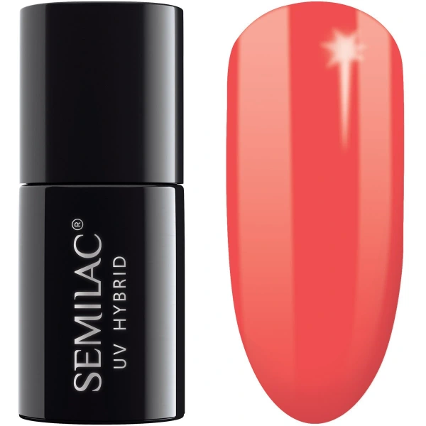 SEMILAC Lakier hybrydowy 006 Classic Coral 7 ml