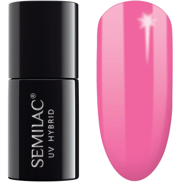 SEMILAC Lakier hybrydowy 008 Intensive Pink 7 ml