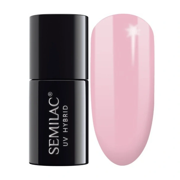 SEMILAC Lakier hybrydowy 047 Pink Peach Milk 7 ml