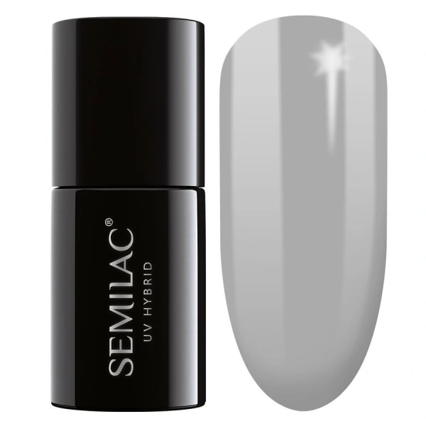 SEMILAC Lakier hybrydowy 105 Stylish Gray 7 ml