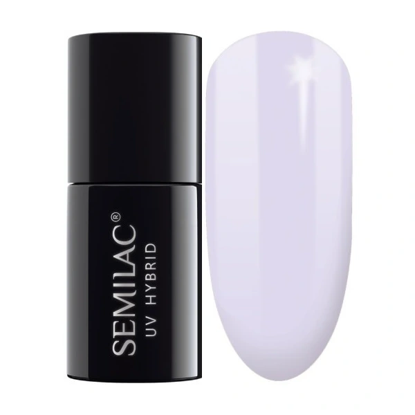 SEMILAC Lakier hybrydowy 127 Violet Cream 7 ml