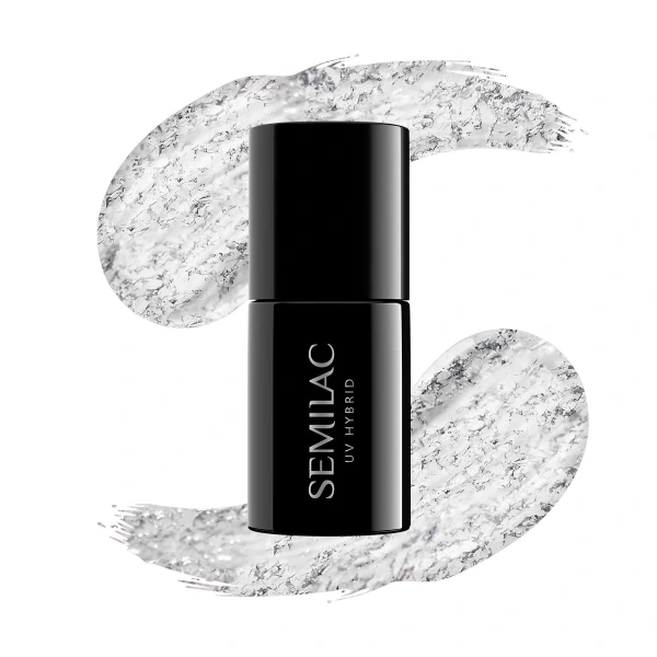 SEMILAC Lakier hybrydowy 292 Silver Shimmer 7 ml