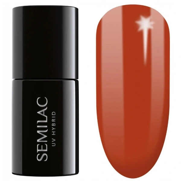 SEMILAC Lakier hybrydowy 402 Spicy Pumpkin 7 ml