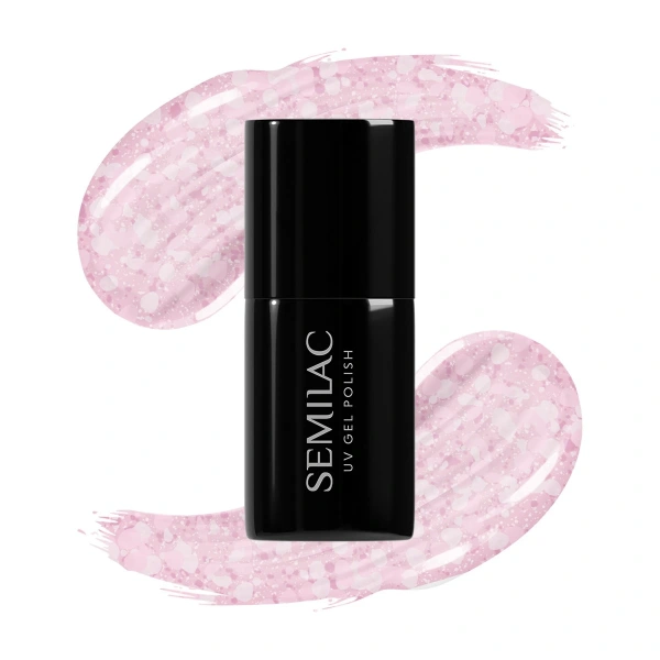 SEMILAC Lakier hybrydowy 491 Strawberry Ice 7 ml