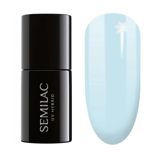 SEMILAC Lakier hybrydowy Soulmate Mix 386 Blue Cloud 7 ml