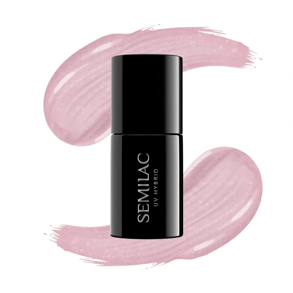 SEMILAC Lakier hybrydowy Wedding Pearls 238 Rose Pearl (HEMA free) 7 ml