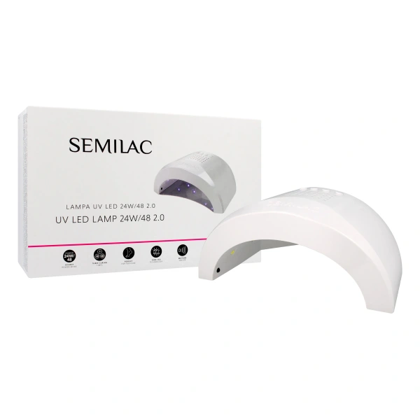 SEMILAC Lampa do paznokci UV LED 24W/48 2.0