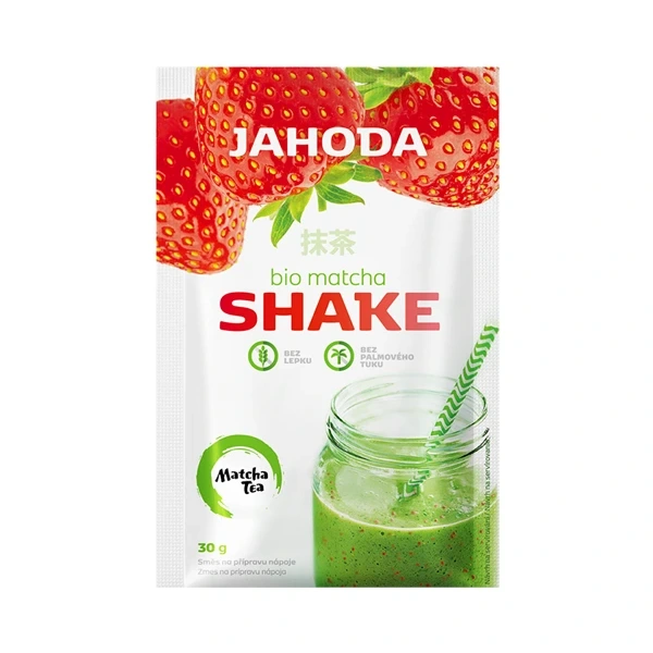 Shake z matchą i truskawkami bezglutenowy bio 30 g - amylon