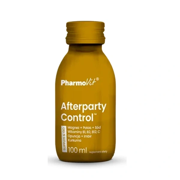 Shot afterparty control bezglutenowy 100 ml - pharmovit