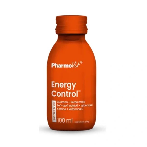 Shot energy control bezglutenowy 100 ml - pharmovit