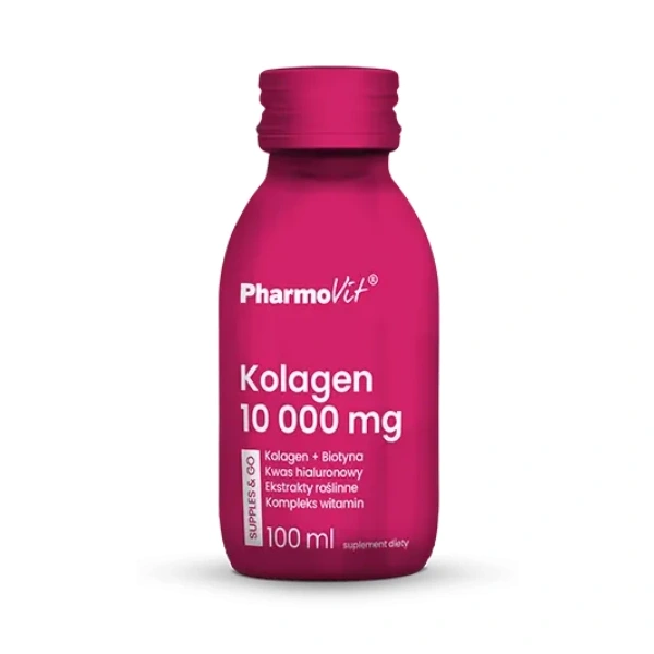 Shot kolagen (10 000 mg) bezglutenowy 100 ml - pharmovit