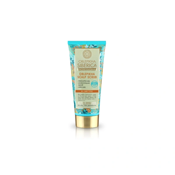 Siberica Oblepikha Professional Scrub myjący do skóry głowy - włosy każdy rodzaj  200ml
