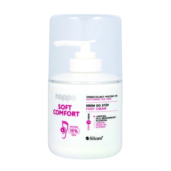 SILCARE Nappa Krem do stóp - zmiękczający mocznik 15% 250ml