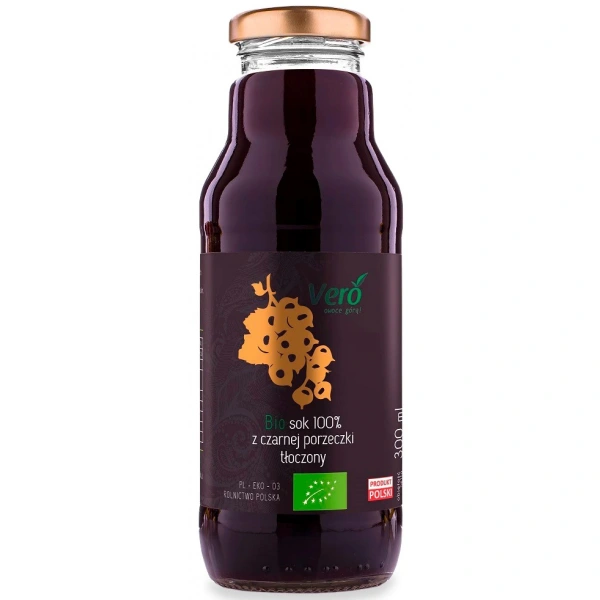 Sok z czarnej porzeczki nfc bio 300 ml - vero