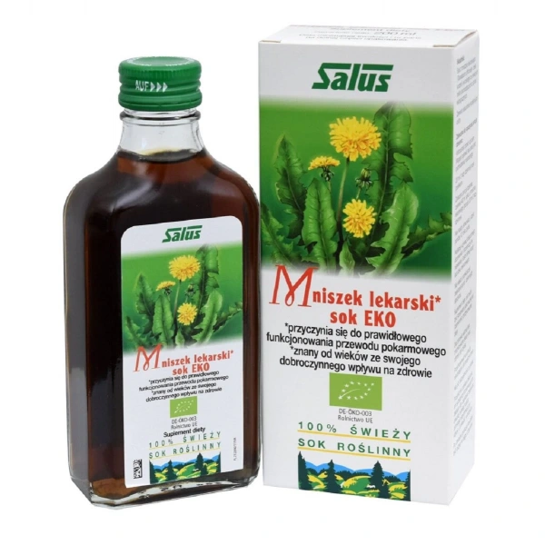 Sok z mniszka lekarskiego bio 200 ml - salus